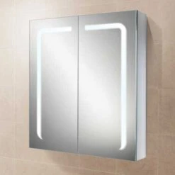 HiB Stratus 60 LED Bathroom Mirror Cabinet - 46900