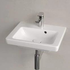 Villeroy & Boch Subway Hand Washbasin, 450mm With Overflow -Lumibath Shop Subway 450mm Basin 3