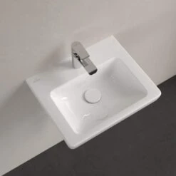 Villeroy & Boch Subway Hand Washbasin, 450mm With Overflow -Lumibath Shop Subway 450mm Basin 4