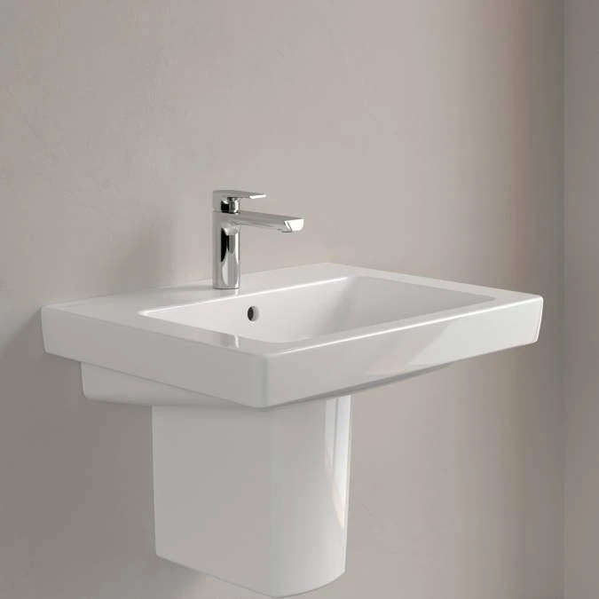 Villeroy & Boch Subway 2.0 Washbasin, 600mm With Overflow 3 Villeroy & Boch Subway 2.0 Washbasin, 600mm With Overflow - Image 3