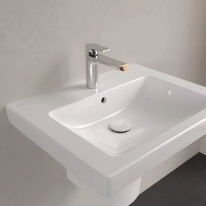 Villeroy & Boch Subway 2.0 Washbasin, 600mm With Overflow 6 Villeroy & Boch Subway 2.0 Washbasin, 600mm With Overflow - Image 6
