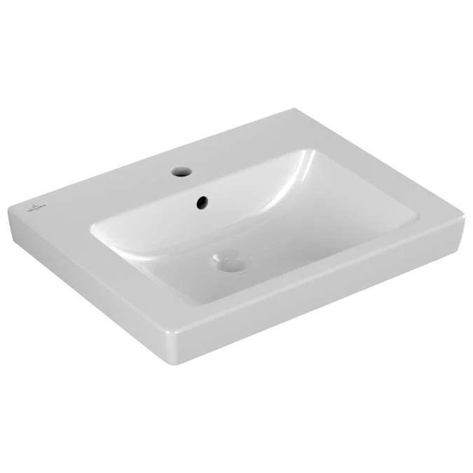 Villeroy & Boch Subway 2.0 Washbasin, 600mm With Overflow 1 Villeroy & Boch Subway 2.0 Washbasin, 600mm With Overflow