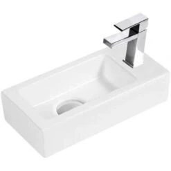 Synergy Insu 365mm Left Hand Wall Hung Basin