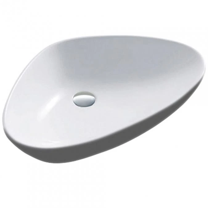 Synergy Libi 585mm Black & White Countertop Basin 1 Synergy Libi 585mm Black & White Countertop Basin