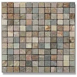 Abacus Direct Stone Natural Square Mosaic Tile - 305 X 305cm