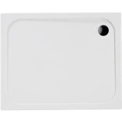 Deluxe 1600 X 900mm Rectangular Tray & Free Chrome Waste
