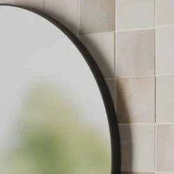 HiB Trim Round 60 Black Bathroom Mirror -Lumibath Shop Trim Curve 40 Lifestyle 5 1