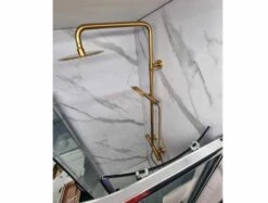 Signature Ripley Brushed Brass Round Thermostatic Dual Head Shower Set 14 Signature Ripley Brushed Brass Round Thermostatic Dual Head Shower Set -Lumibath Shop UKB SHW002BB SHW002BRSs