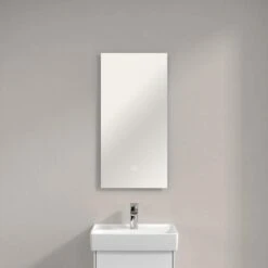 Villeroy & Boch More To See Lite Rectangle LED Bathroom Mirror 370 X 750mm -Lumibath Shop VB MORE TO SEE 370x750 RECTANGLE 4