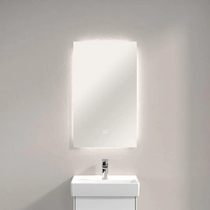 Villeroy & Boch More To See Lite Rectangle LED Bathroom Mirror 450 X 750mm 3 Villeroy & Boch More To See Lite Rectangle LED Bathroom Mirror 450 X 750mm - Image 3