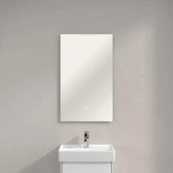 Villeroy & Boch More To See Lite Rectangle LED Bathroom Mirror 450 X 750mm 9 Villeroy & Boch More To See Lite Rectangle LED Bathroom Mirror 450 X 750mm -Lumibath Shop VB MORE TO SEE 450x750 RECTANGLE 4