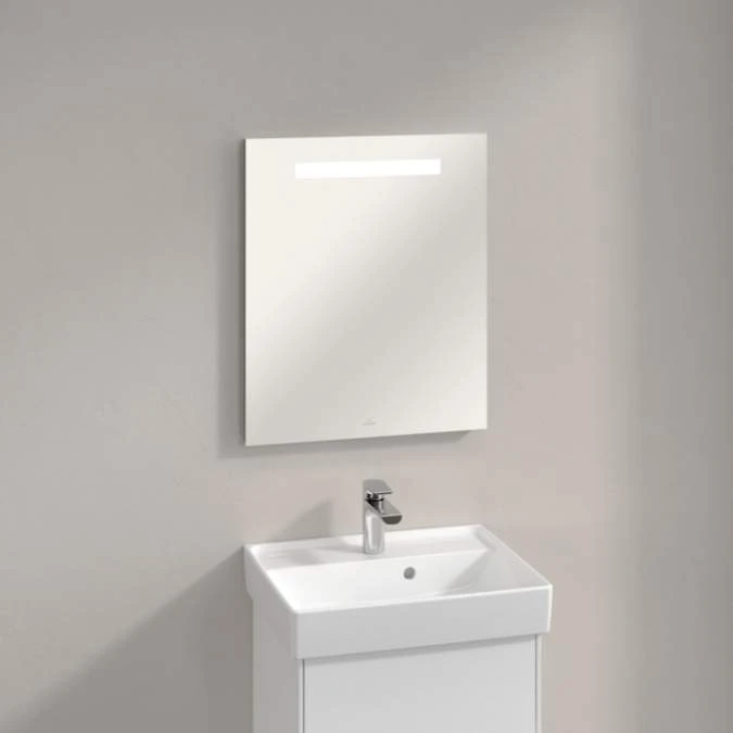 Villeroy & Boch More To See One LED Bathroom Mirror 500 X 600mm 2 Villeroy & Boch More To See One LED Bathroom Mirror 500 X 600mm - Image 2