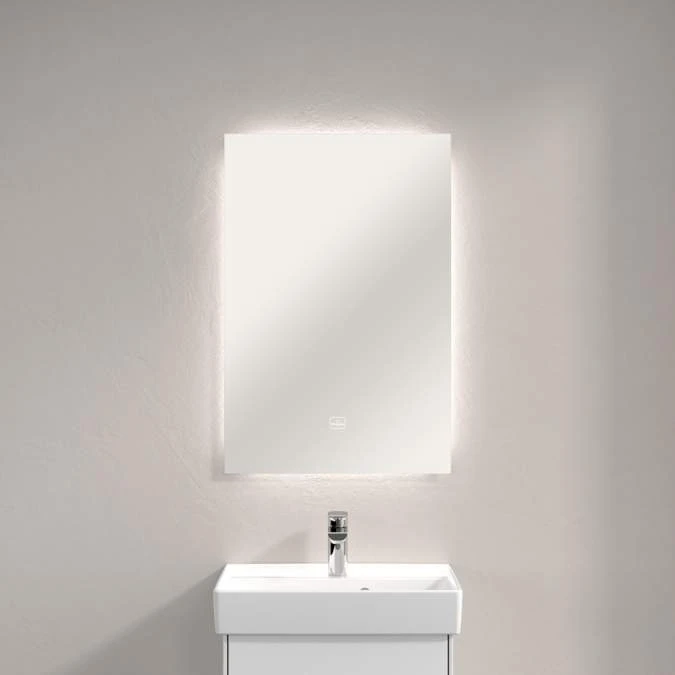 Villeroy & Boch More To See Lite Rectangle LED Bathroom Mirror 500 X 750mm 3 Villeroy & Boch More To See Lite Rectangle LED Bathroom Mirror 500 X 750mm - Image 3