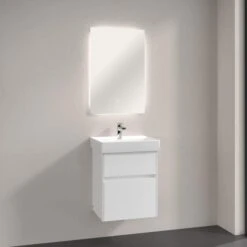 Villeroy & Boch More To See Lite Rectangle LED Bathroom Mirror 500 X 750mm 10 Villeroy & Boch More To See Lite Rectangle LED Bathroom Mirror 500 X 750mm -Lumibath Shop VB MORE TO SEE 500x750 RECTANGLE 5