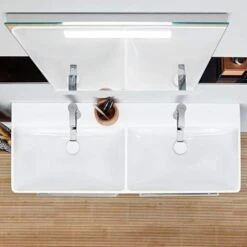 Villeroy & Boch More To See One LED Bathroom Mirror 600 X 600mm -Lumibath Shop VB MORE TO SEE 600X600 LIGHT UP 3