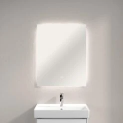 Villeroy & Boch More To See Lite Rectangle LED Bathroom Mirror 600 X 750mm 8 Villeroy & Boch More To See Lite Rectangle LED Bathroom Mirror 600 X 750mm -Lumibath Shop VB MORE TO SEE 600x750 RECTANGLE 3