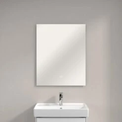 Villeroy & Boch More To See Lite Rectangle LED Bathroom Mirror 600 X 750mm 9 Villeroy & Boch More To See Lite Rectangle LED Bathroom Mirror 600 X 750mm -Lumibath Shop VB MORE TO SEE 600x750 RECTANGLE 4