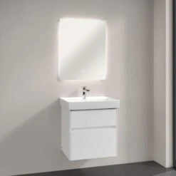 Villeroy & Boch More To See Lite Rectangle LED Bathroom Mirror 600 X 750mm 10 Villeroy & Boch More To See Lite Rectangle LED Bathroom Mirror 600 X 750mm -Lumibath Shop VB MORE TO SEE 600x750 RECTANGLE 5