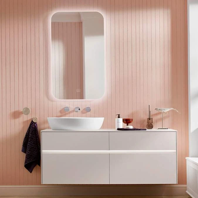 Villeroy & Boch More To See Lite Curved LED Bathroom Mirror 600 X 1000mm 3 Villeroy & Boch More To See Lite Curved LED Bathroom Mirror 600 X 1000mm - Image 3