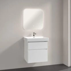 Villeroy & Boch More To See Lite Curved LED Bathroom Mirror 600 X 600mm 10 Villeroy & Boch More To See Lite Curved LED Bathroom Mirror 600 X 600mm -Lumibath Shop VB MORE TO SEE LITE 600x600 CURVED 5