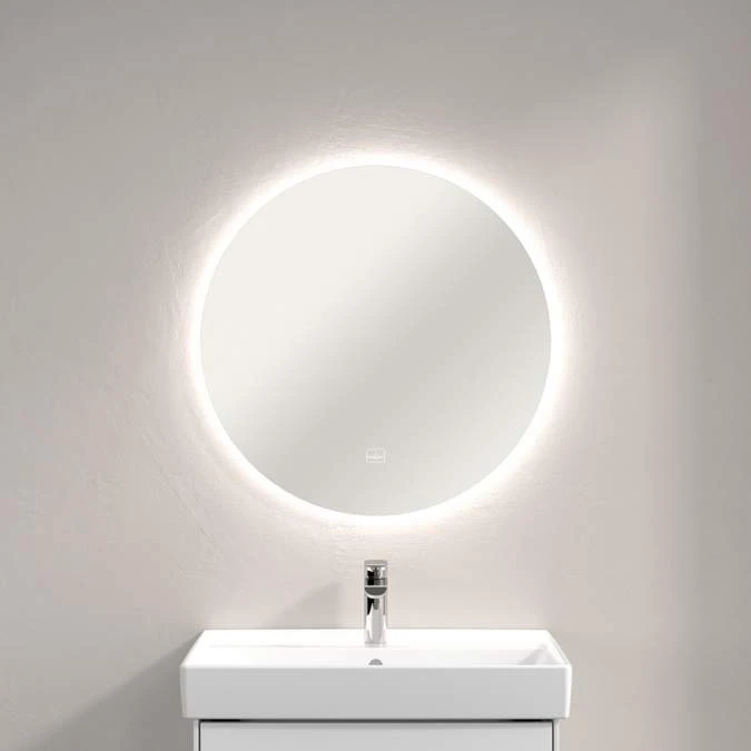 Villeroy & Boch More To See Lite Round LED Bathroom Mirror 650mm 4 Villeroy & Boch More To See Lite Round LED Bathroom Mirror 650mm - Image 4
