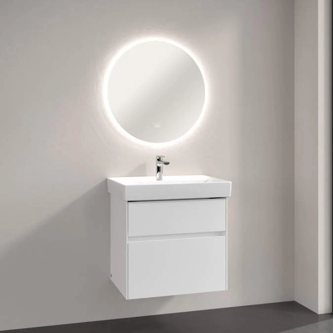 Villeroy & Boch More To See Lite Round LED Bathroom Mirror 650mm 5 Villeroy & Boch More To See Lite Round LED Bathroom Mirror 650mm - Image 5