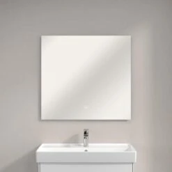 Villeroy & Boch More To See Lite Rectangle LED Bathroom Mirror 800 X 750mm 9 Villeroy & Boch More To See Lite Rectangle LED Bathroom Mirror 800 X 750mm -Lumibath Shop VB MORE TO SEE LITE 800x750 RECTANGLE 4