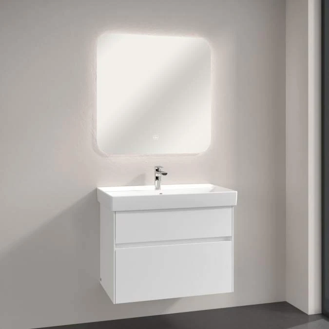 Villeroy & Boch More To See Lite Curved LED Bathroom Mirror 800 X 800mm 5 Villeroy & Boch More To See Lite Curved LED Bathroom Mirror 800 X 800mm - Image 5