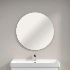 Villeroy & Boch More To See Lite Round LED Bathroom Mirror 850mm -Lumibath Shop VB MORE TO SEE LITE 850 ROUND 4