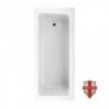 Abacus Square 1700 X 750mm Reinforced Single Ended Bath