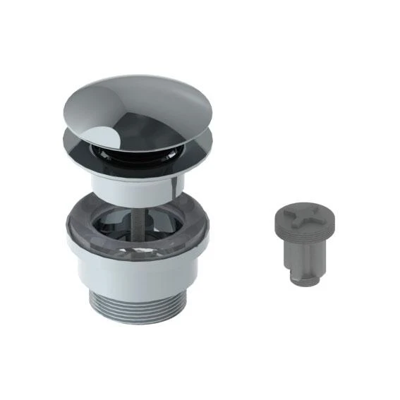 Abacus Professional Universal Click Clack Basin Waste - Chrome 1 Abacus Professional Universal Click Clack Basin Waste - Chrome