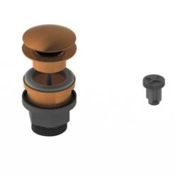 ABACUS Brushed Bronze - Sprung Basin Waste / Universal Slotted Or Unslotted