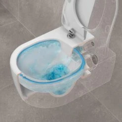 Villeroy & Boch O.novo Washdown Rimless Wall Mounted Toilet -Lumibath Shop VUB21918s DirectFlush v08 1