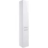 Vouille 350mm Floor Standing 2 Door Tall Unit - White Gloss