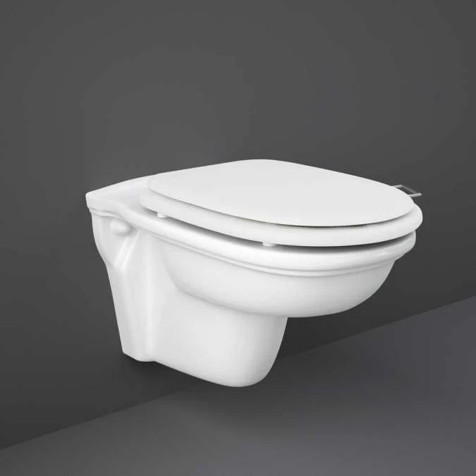 Washington Wall Hung WC With Soft Close Seat White - RAK Ceramics 1 Washington Wall Hung WC With Soft Close Seat White - RAK Ceramics
