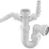 McAlpine WM11 Sink Trap With Twin Domestic Appliance Nozzels