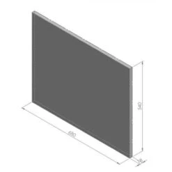 Gloss White Wood Bath Panel 1700mm By The White Space -Lumibath Shop WSSBP70