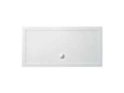 Zamori Rectangle Shower Tray 1600 X 800mm - Centre Waste - Z1231