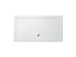 Zamori Rectangle Shower Tray 1600 X 700mm - Centre Waste - Z1182