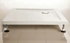 Zamori Offset Quadrant - 1000 X 800 - Left Hand Shower Tray - Z1199 -Lumibath Shop Zamori offset quadrant left 02 1