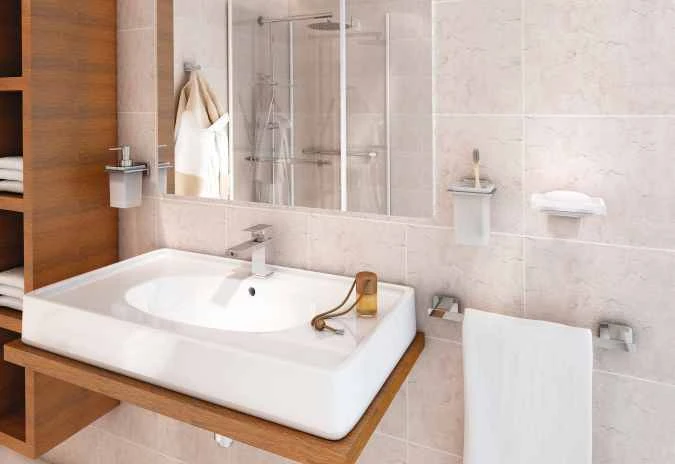 Atena Chrome Open Toilet Roll Holder - Origins Living 2 Atena Chrome Open Toilet Roll Holder - Origins Living - Image 2