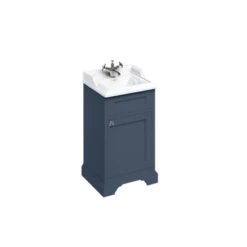 Burlington Blue Cloakroom Basin Unit - 50cm