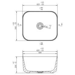 Barbary Washbowl Deep 420mm -Lumibath Shop barbary deep washbowl tech