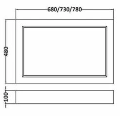 Bayswater 1700mm Bath Front Panel - Pointing White -Lumibath Shop bayswater end panel tech 3