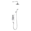 Burlington Severn Concealed 3 Control Shower, Hose & Handset - VF3S