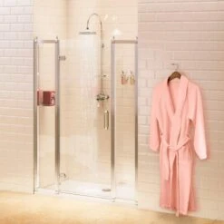 900mm - Traditional Hinged Shower Door - Burlington - C21