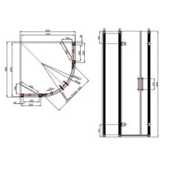 Burlington Traditional Quadrant Shower Enclosure 900 X 900mm C23 -Lumibath Shop c23 tech
