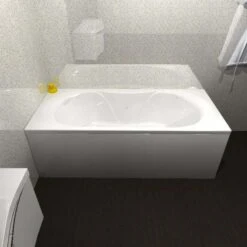 Carron Arc 1800 X 800 Double Ended Bath - 5mm -Lumibath Shop carron arc duo1 2