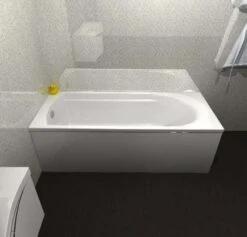 Carron Arc 1700 X 700 Single Ended Bath - Carronite -Lumibath Shop carron arc1 4