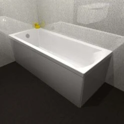 Carron Delta 1500 X 700 Single Ended Bath - 5mm -Lumibath Shop carron delta view1 2